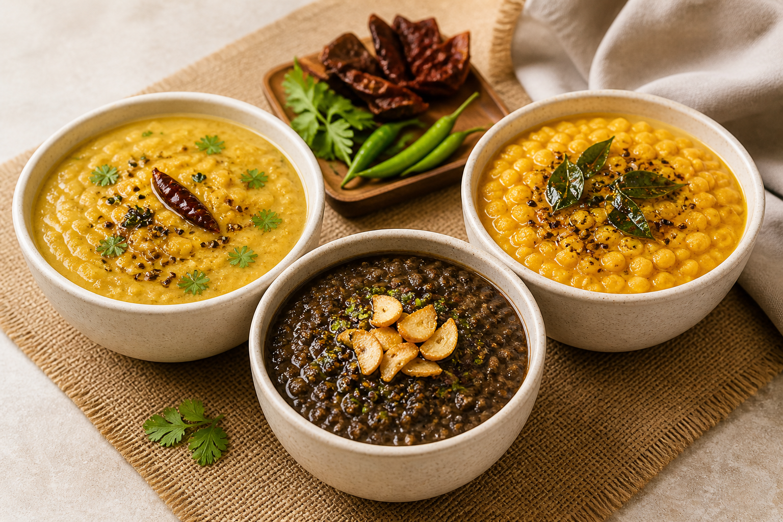 Nutritional comparison of dals