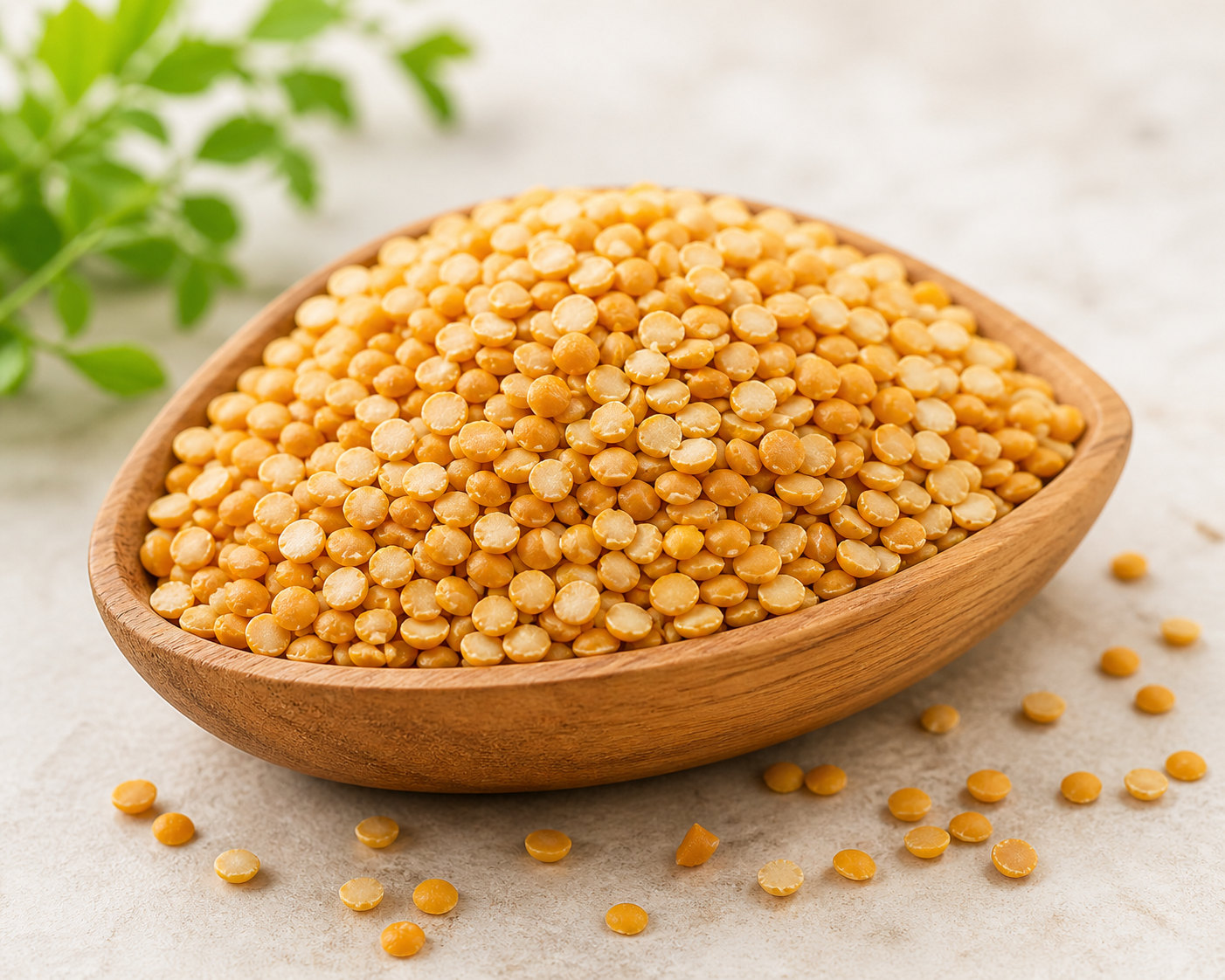 Polished versus unpolished dal cooking and taste