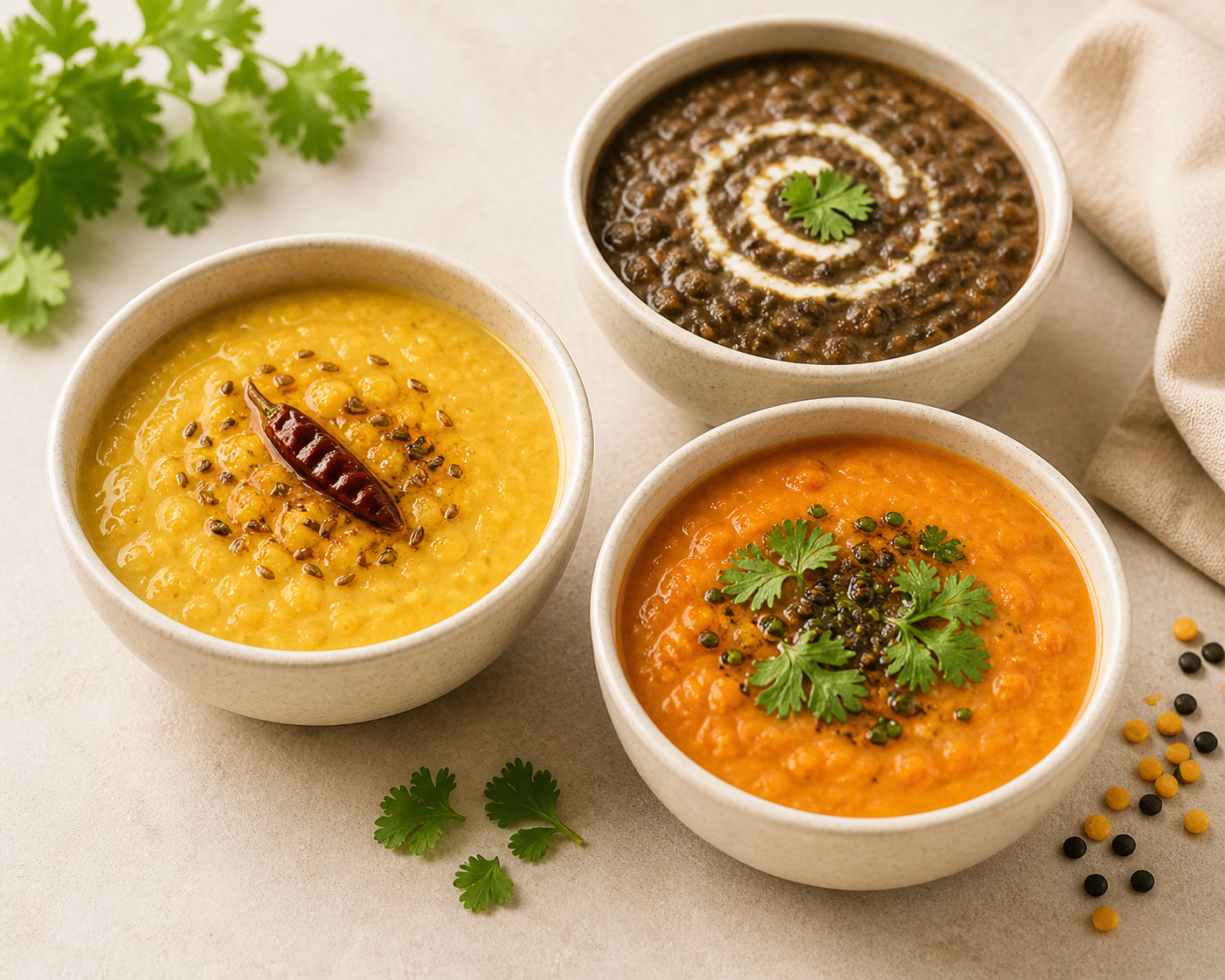 Toor dal chana dal urad dal guide